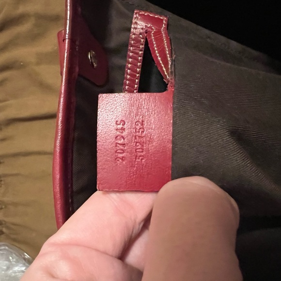 Gucci purple stripe monogram coated canvas tote - Picture 16 of 16